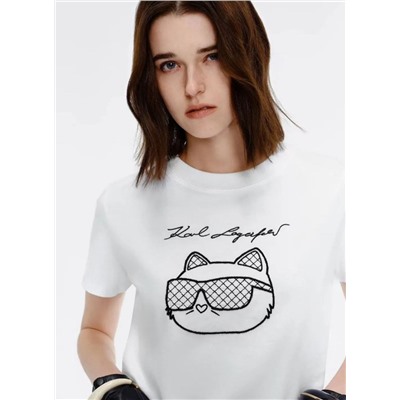 Хлопковая футболка KARL LAGERFEL*D ОРИГИНАЛ!
