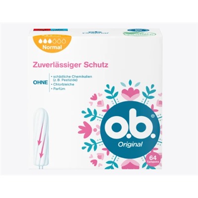 Tampons Original Normal, 64 St