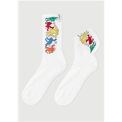 Kurze Sportsocken Keith Haring™ für Herren