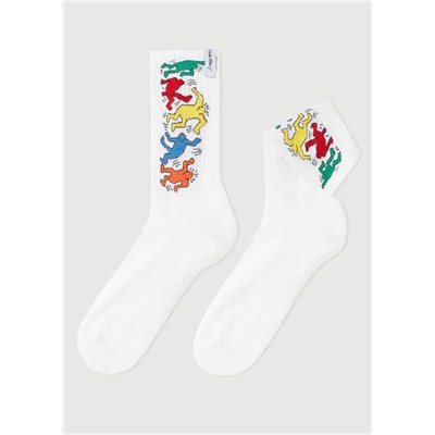 Kurze Sportsocken Keith Haring™ für Herren