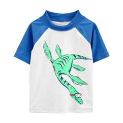 Toddler Dinosaur Swim Rashguard