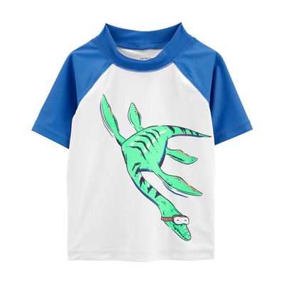 Toddler Dinosaur Swim Rashguard