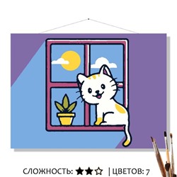«КОШКА НА ОКОШКЕ»