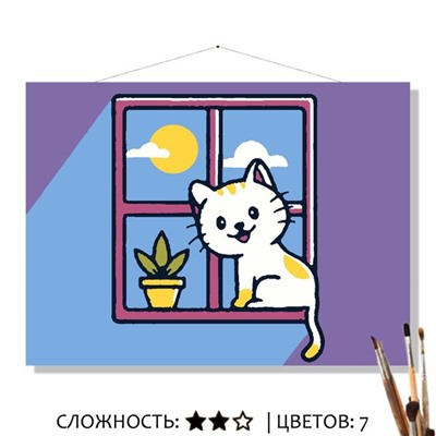 «КОШКА НА ОКОШКЕ»