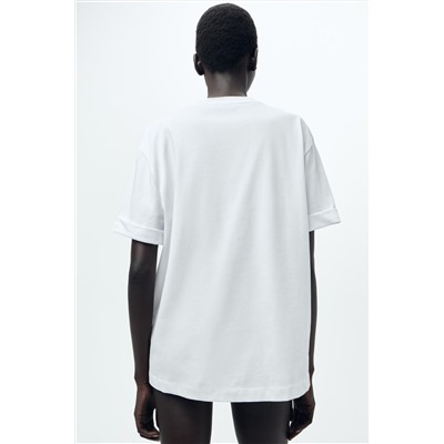 MINIMALIST SLOGAN T-SHIRT
