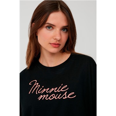 Sudadera Minnie Disney Negro