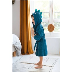 Mariva home Kapüşonlu Çocuk Bornoz Dinazor 586235