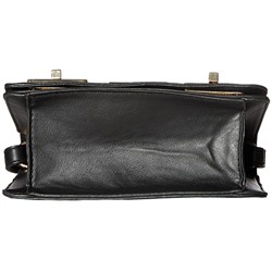 Double Lock Crossbody