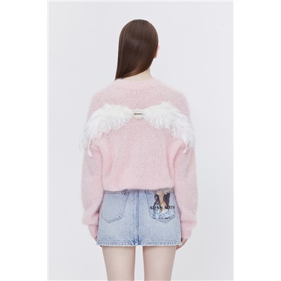 Jersey de mohair Rosa
