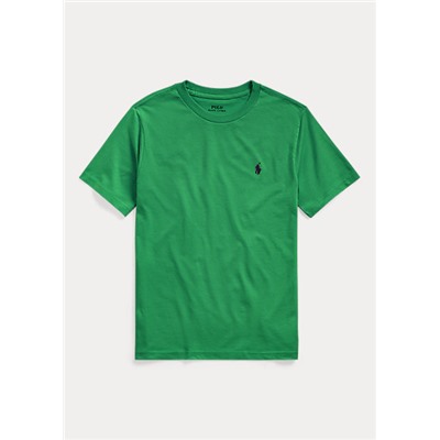 Cotton Jersey Crewneck Tee