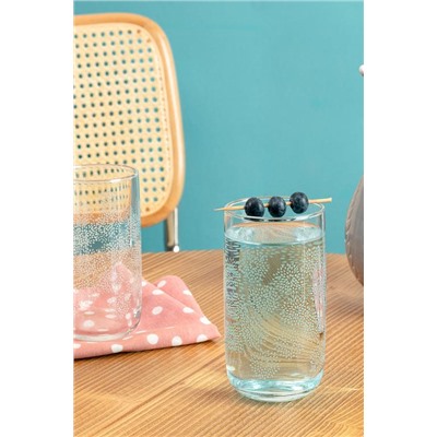 White Flowers Musette 4 lü Meşrubat Bardağı Seti - 365 ml