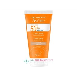 Avène Solaire SPF50+ Crème Teintée Unifiant Très Haute Protection 50 ml