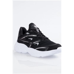 Tonny Black Unisex Siyah Beyaz Faylon Taban Spor Ayakkabı Tbb013 TBB013-0