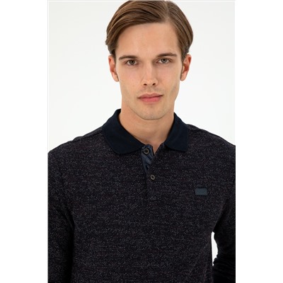 Erkek Lacivert Sweatshirt