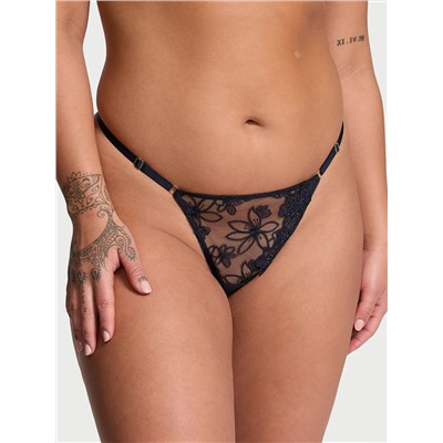 Ziggy Glam Noir Adjustable V-String Panty