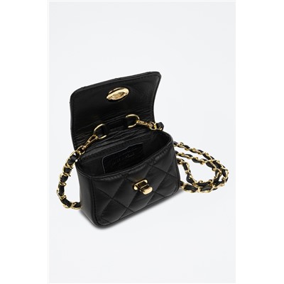 Bandolera de piel Ancarano Negro