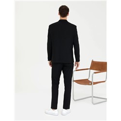Siyah Slim Fit Takım Elbise