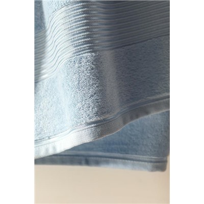 Clarette Banyo Havlusu - Soft Mavi - 90x150 cm