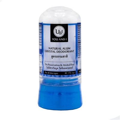 U&amp;I Natural crystal deodorant Дезодорант кристаллический натуральный 80г