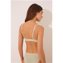 Sujetador push up GORGEOUS hilado verde