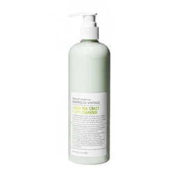 Crazy Foam Cleanser (Green Tea), Пенка для умывания (зеленый чай)