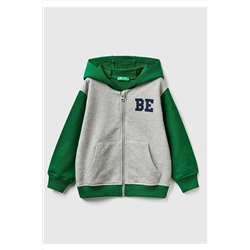 United Colors of BenettonErkek Çocuk Mix Benetton Logolu Sweatshirt Gri Mix