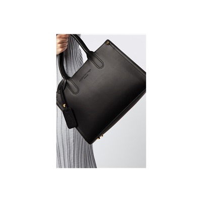 Bolso de piel Pure Negro