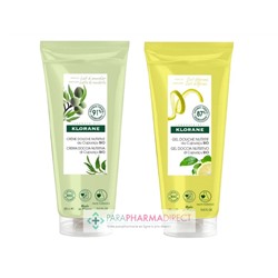 Klorane Cupuaçu Crème Douche Nutritive Lait d'Amandier + Gel Douche Nutritif Zeste d'Agrumes 2x200mlLot  × 2