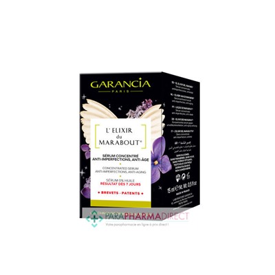 Garancia l'Elixir du Marabout - Sérum Concentré Anti Imperfections & Anti-Âge 15 ml