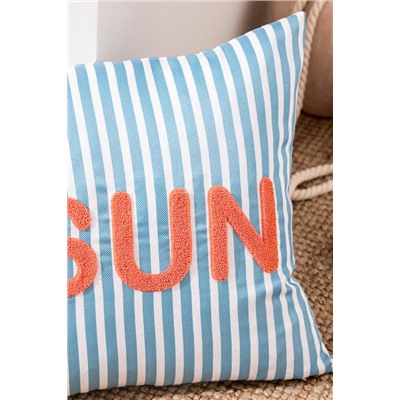 Sun Kırlent Kılıfı - Mavi - 43x43 cm - Yat Koleksiyon