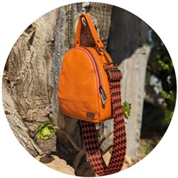 AB.Z · Pelle · mochila NAPA (630) Naranja-(120)-19 (4) АКЦИЯ