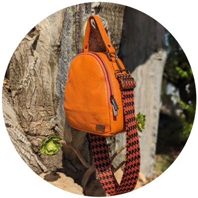 AB.Z · Pelle · mochila NAPA (630) Naranja-(120)-19 (4) АКЦИЯ