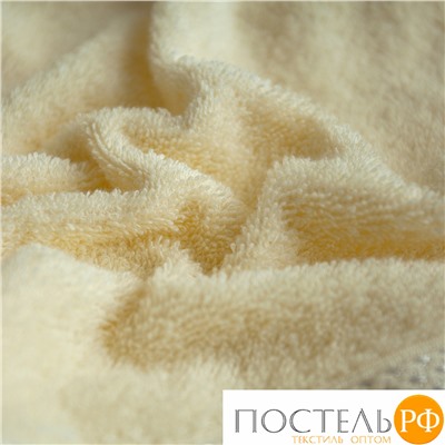 (1010) Полотенце Eleganta (Petek Crystal) 30х50 см Махра 390 г/м2, 1010 Молочный