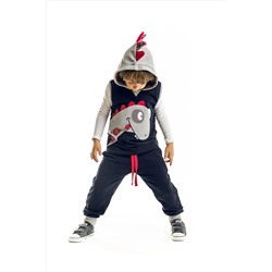 DenokidsDino Erkek Çocuk Kolsuz Yelekli Eşofman Takım