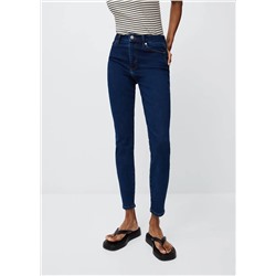 Jeans skinny tiro alto  -  Mujer | MANGO OUTLET España