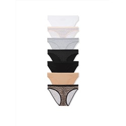 7-Pack Stretch Cotton Bikini Panties