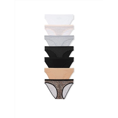 7-Pack Stretch Cotton Bikini Panties