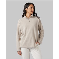 WOMEN'S SHORTHAIR SHERPA 1/4 ZIP TOP
