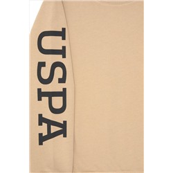 Erkek Çocuk Kum Basic Bisiklet Yaka Sweatshirt