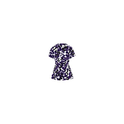Grey's Anatomy Scrubs Signature Fauna Print Top