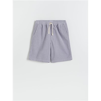 Shorts aus Cord