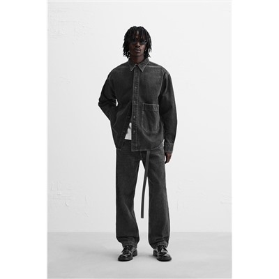 CAMISA DENIM RELAXED FIT