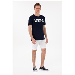 Erkek Regular Fit Bisiklet Yaka Lacivert Basic Tişört
