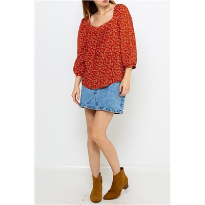 Blusa Rojizo