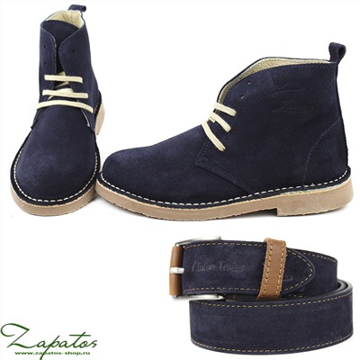 Ab. Zapatos 1619 New R · MARINO+Ab.Zapatos Pelle cinturon (140) Marino