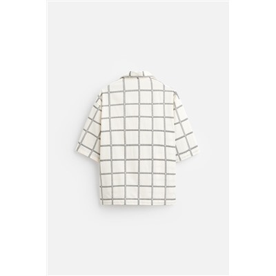 CAMISA BORDADO CUADROS