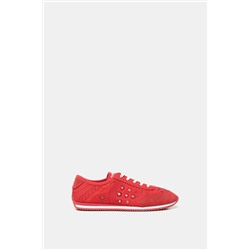 Zapatillas de piel bordadas