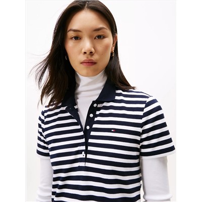 Stripe Polo Dress