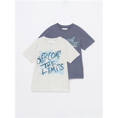 PACK OF 2 PRINTED T-SHIRTS