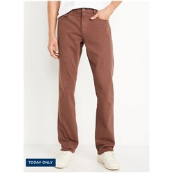 Straight Five-Pocket Pants